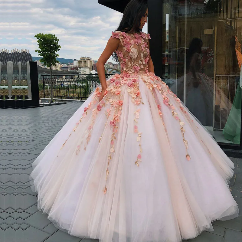 Длинное Элегантное Вечернее платье 2020 пушистые Бальные платья из прозрачного