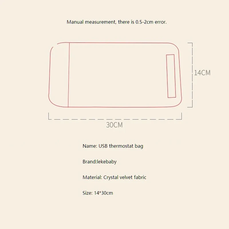USB-подогреватель подогреватель для бутылок с молоком переносной детей