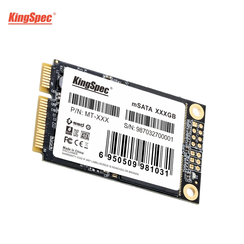 KingSpec SSD 128 Гб Mini mSATA SATA3 64 256 ГБ Внутренний твердотельный накопитель Жесткий диск