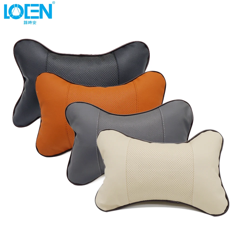2 шт. автомобильный Стайлинг подушка для шеи хлопок наполнитель мягкий удобный