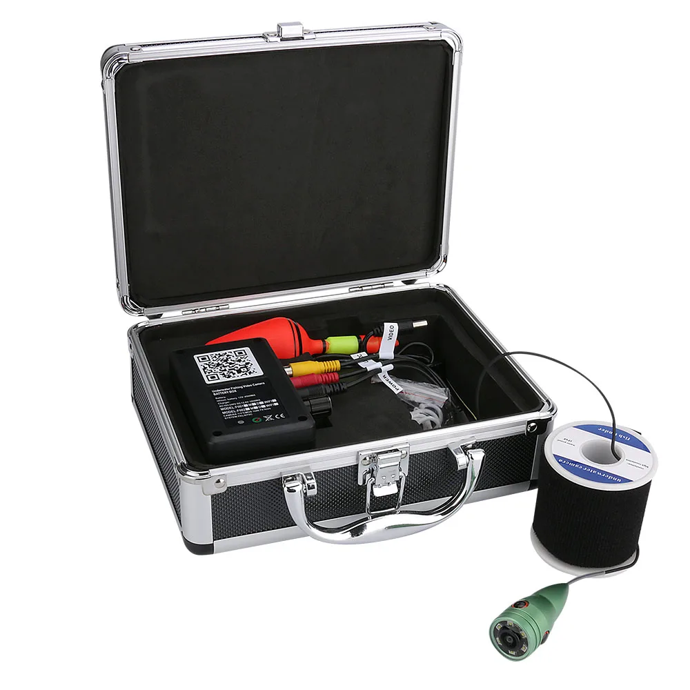 Pаспродажа Беспроводная подводная рыболовная камера GAMWATER HD 720P Wifi, видеозапись для IOS Android APP ,6 шт., 1 Вт, белые светодиоды