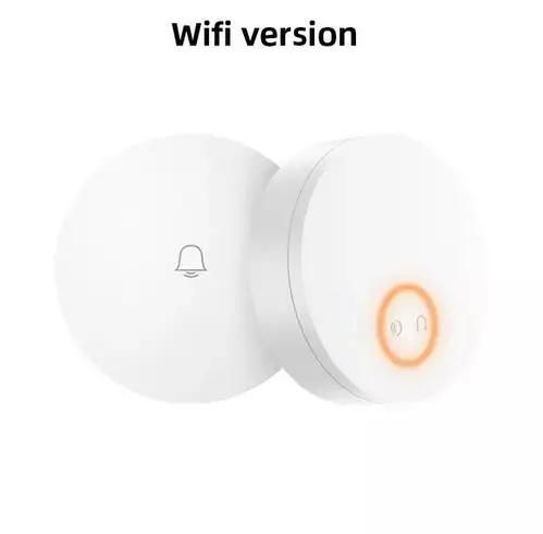 wifi version Xiaomi Linptech самогенерирующий беспроводной дверной звонок без батареи без проводки отключение памяти Регулируемая громкость работа с приложением Mihome - Цвет: wifi version