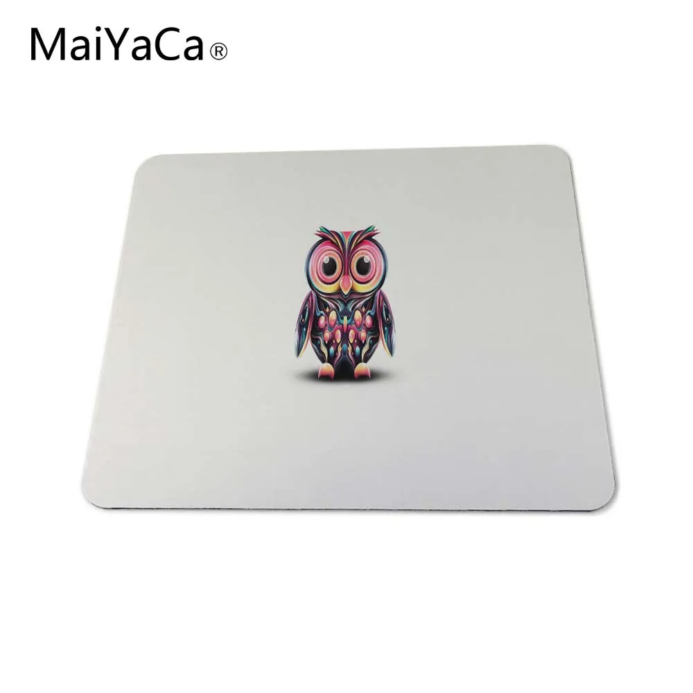 MaiYaCa милый мультфильм сова с коробкой упакованы Silon aming коврик для мыши 180x220x20мм |