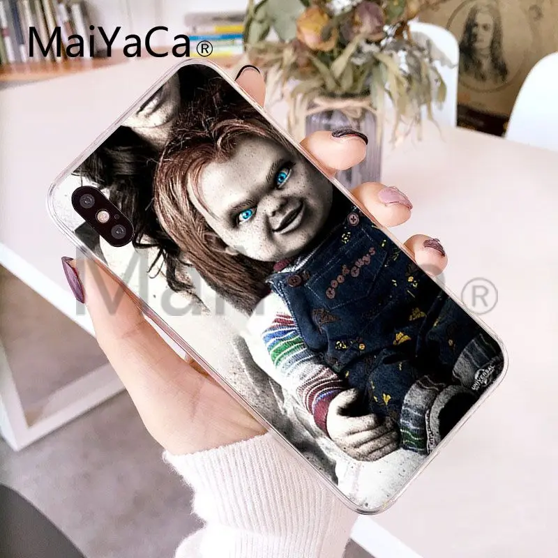 Классический высококачественный чехол для телефона MaiYaCa Chucky Doll Horror Movie Apple iphone XS XR