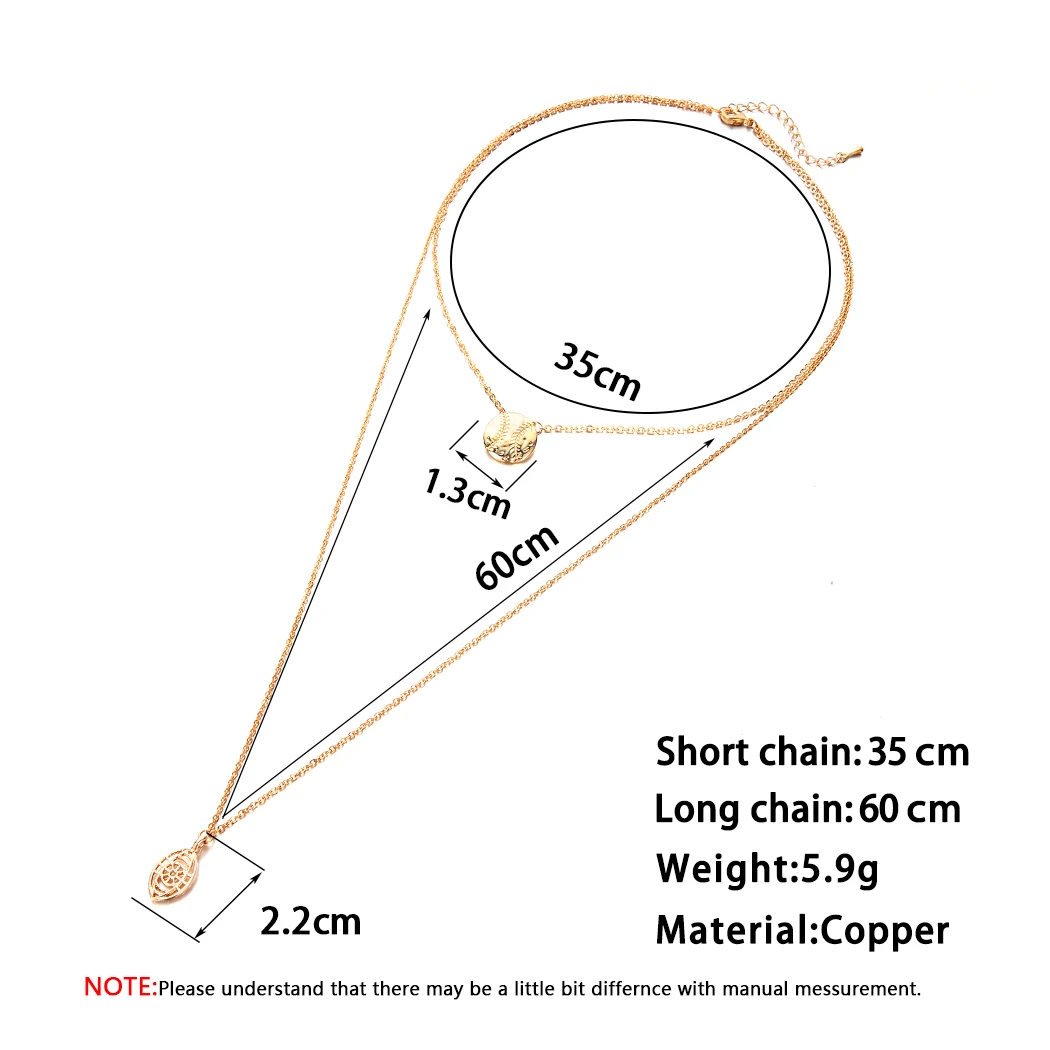 Многослойное ожерелье чокер Cxwind в богемном стиле с спортивным шариком массивное