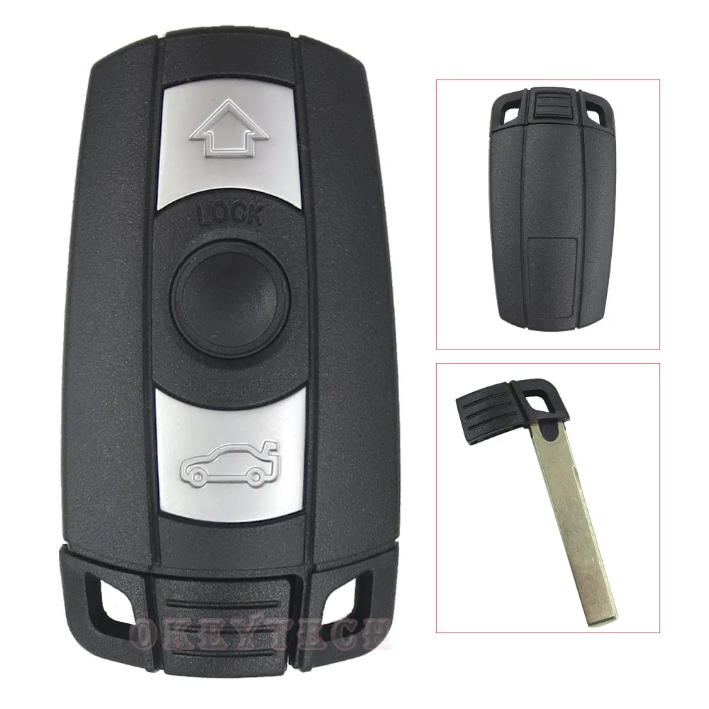 OkeyTech Fob 2 Buttton смарт пульт дистанционного управления автомобильный запасной чехол