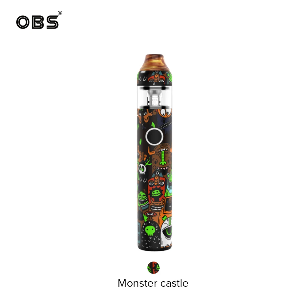 Оригинальный комплект OBS KFB2 с 2 мл баком встроенный в 1500 мАч мод Vape Pen S2 mesh N1 coil
