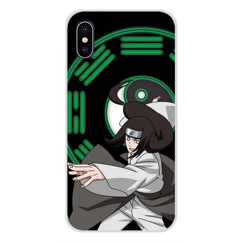 Мультяшный Наруто нежи Хюга для Apple iPhone X XR XS MAX 4 4S 5 5S 5C SE 6 S 7 8 Plus ipod touch мягкий