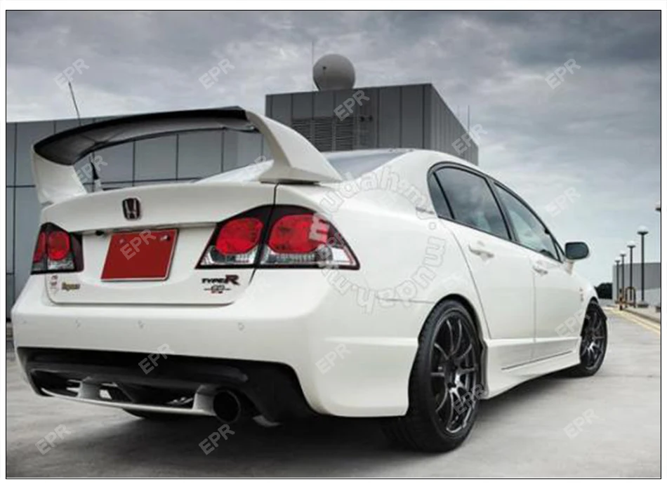FRP диффузор для FD2 Civic Mugen стекловолокна задний диффузор(с углеродом) для Civic FD2 аксессуары для бампера тела комплект(2006-2011