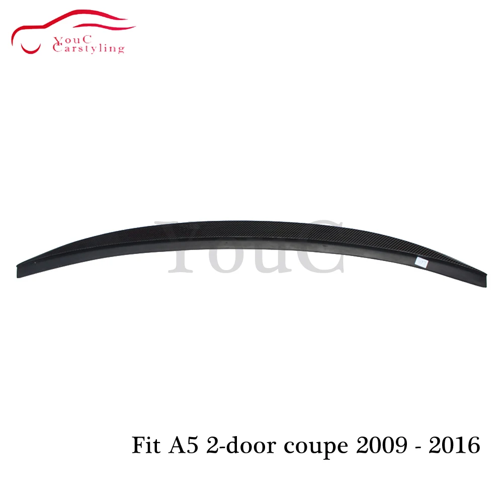 Стильный задний спойлер из углеродного волокна S5 для багажника разветвитель