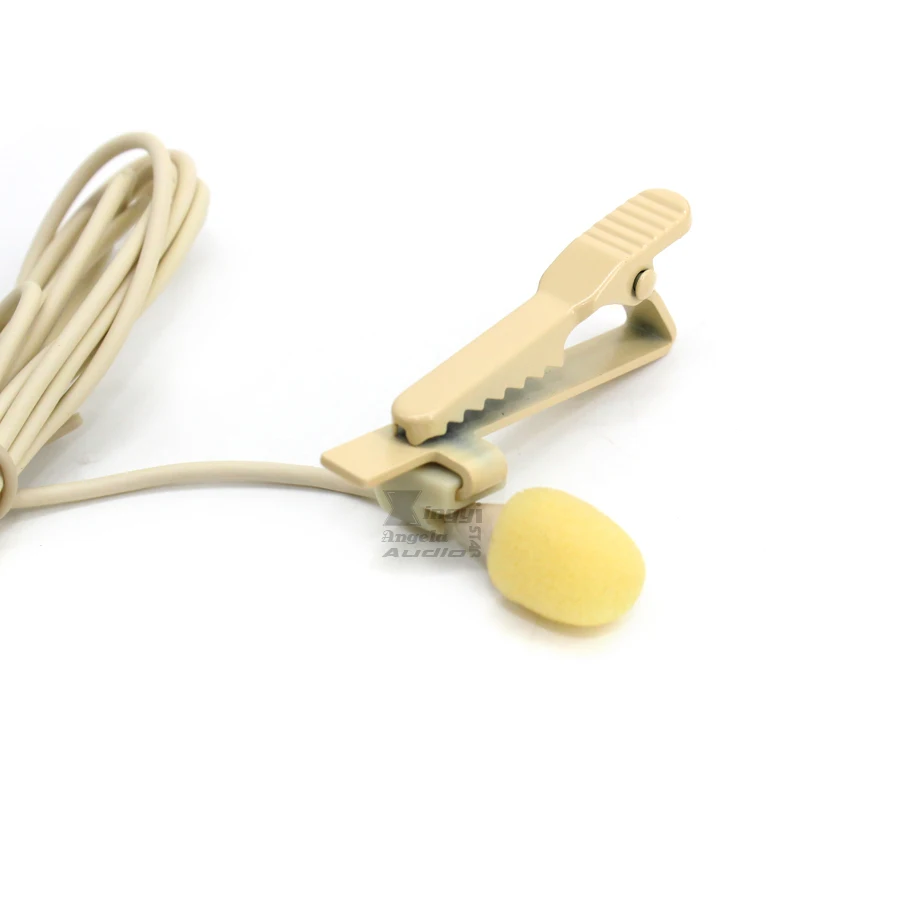 4 шт. мини XLR 3 Pin TA3F зажим для галстука микрофон петличный конденсаторный Mikrafon