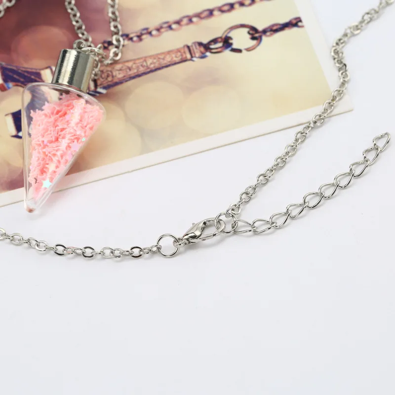 Ручной работы DIY Украшения моды маленькая звезда цветочный кристалл песок