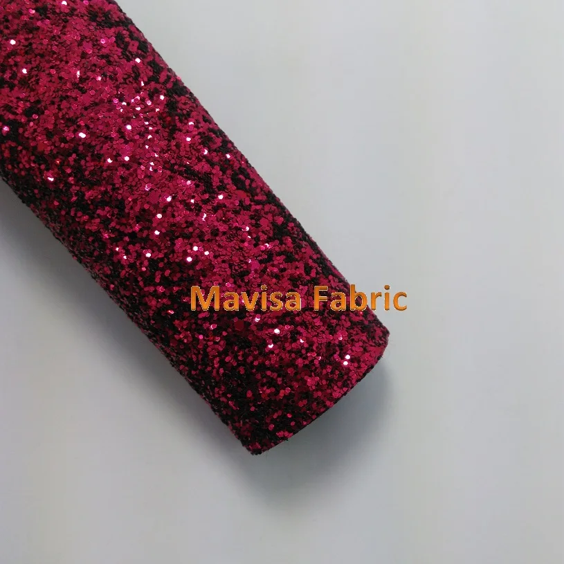 MQ014 30X134 см темно розовая массивная блестящая кожа ткань для изготовления обуви с