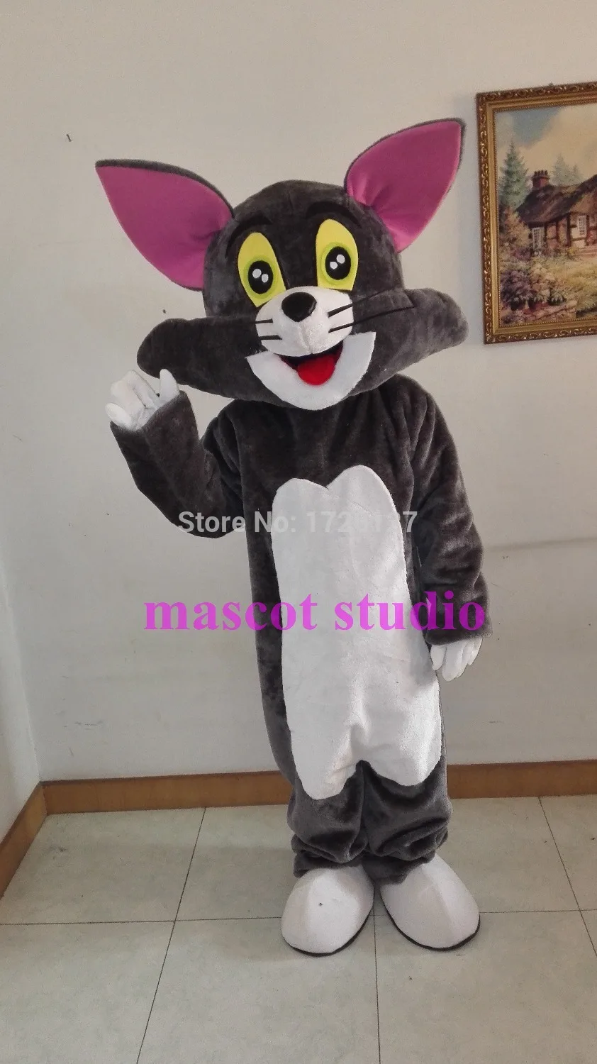 

tom cat mascot costume cartoon custom cartoon character cosplay wholesale carnival costume fancy dress mascotte costumes