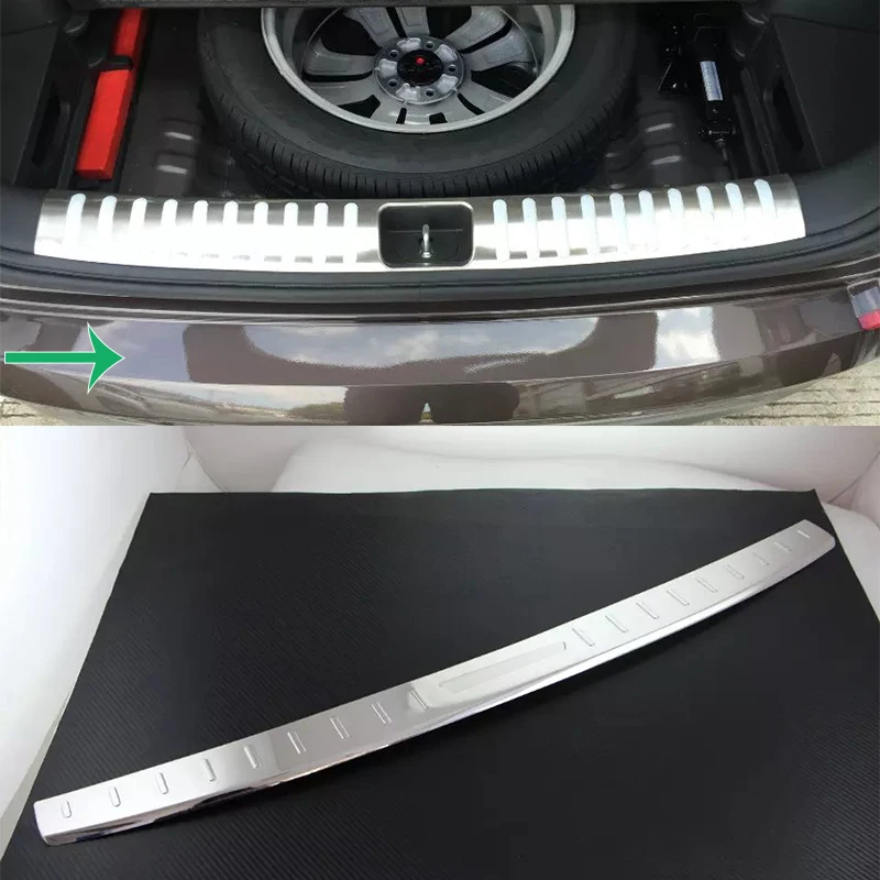 Аксессуары для автомобиля внутренняя Нержавеющая Задняя внешняя защитная