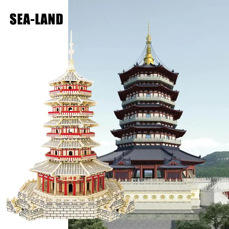 3D деревянные детские развивающие творческие игрушки Китайские известные