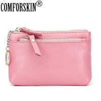 comforskin brand carteira feminina fashion square style soft 100 genuine leather multi functional practical women coin purse