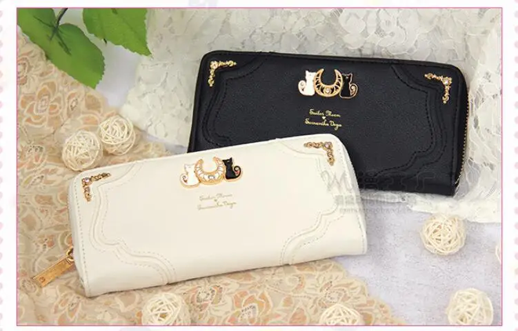 5 pieces Women Lady long Wallet Purse Female Candy Color Bow Knot PU Leather for Coin Card Clutch Bag