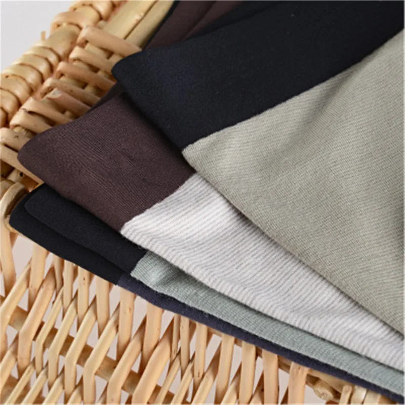 New men's solid color modal cotton no trace boxer shorts mens middle waist underwear breathable underpants for men Мужская одежда