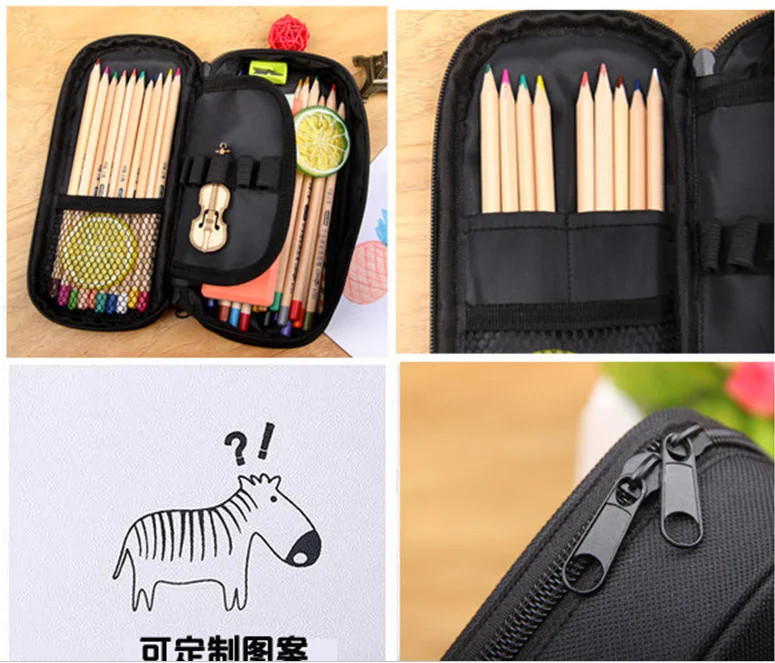 

Cartoon Printing Dinosaur Boys Girls Pencil Case School Supplies Bags Student Gift Make up Bag Kids Purse Wallet
