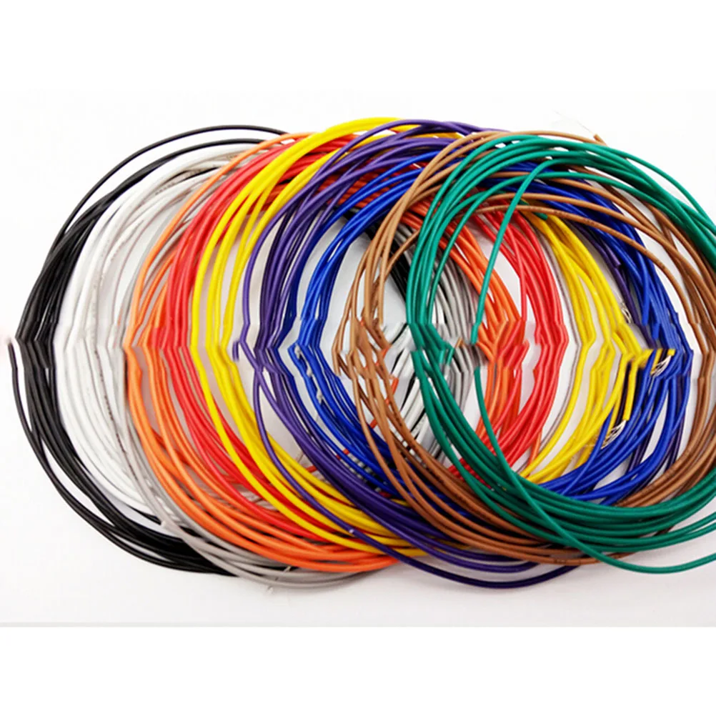 ZLinKJ 5/10 метров супер гибкий 26AWG ПВХ изолированный провод электрический кабель