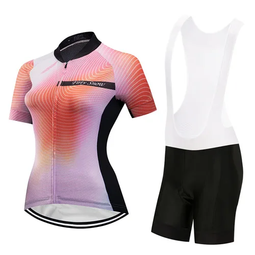 COLOR 5 Женская летняя одежда для велоспорта,, костюм для триатлона, mtb, велосипед, короткий рукав, комплект одежды для велоспорта, комплект из Джерси, облегающий костюм, женская рубашка - Цвет: COLOR 5