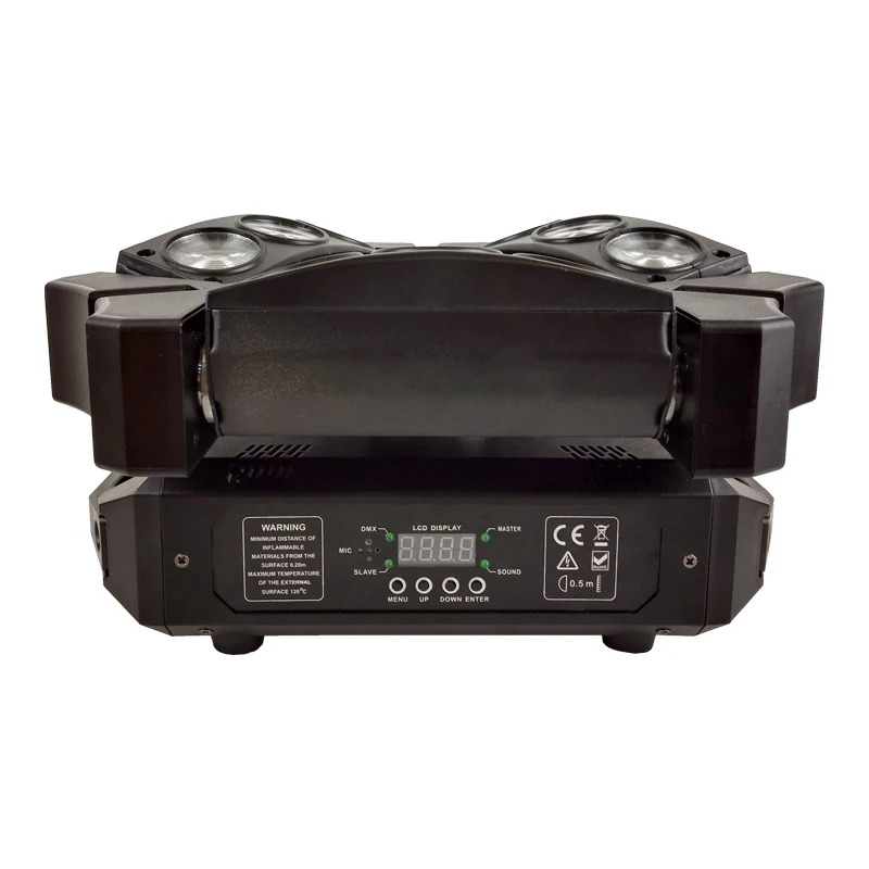 SZB Мини Новый светодиодный 9x10 Вт паук RGBW 16/48CH DMX сцсветильник свет s Dj движущийся