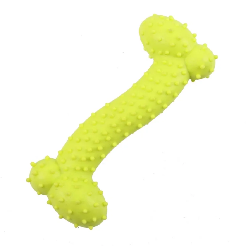 Цветная имитация костей жевательная игрушка для собак резиновая искусственная