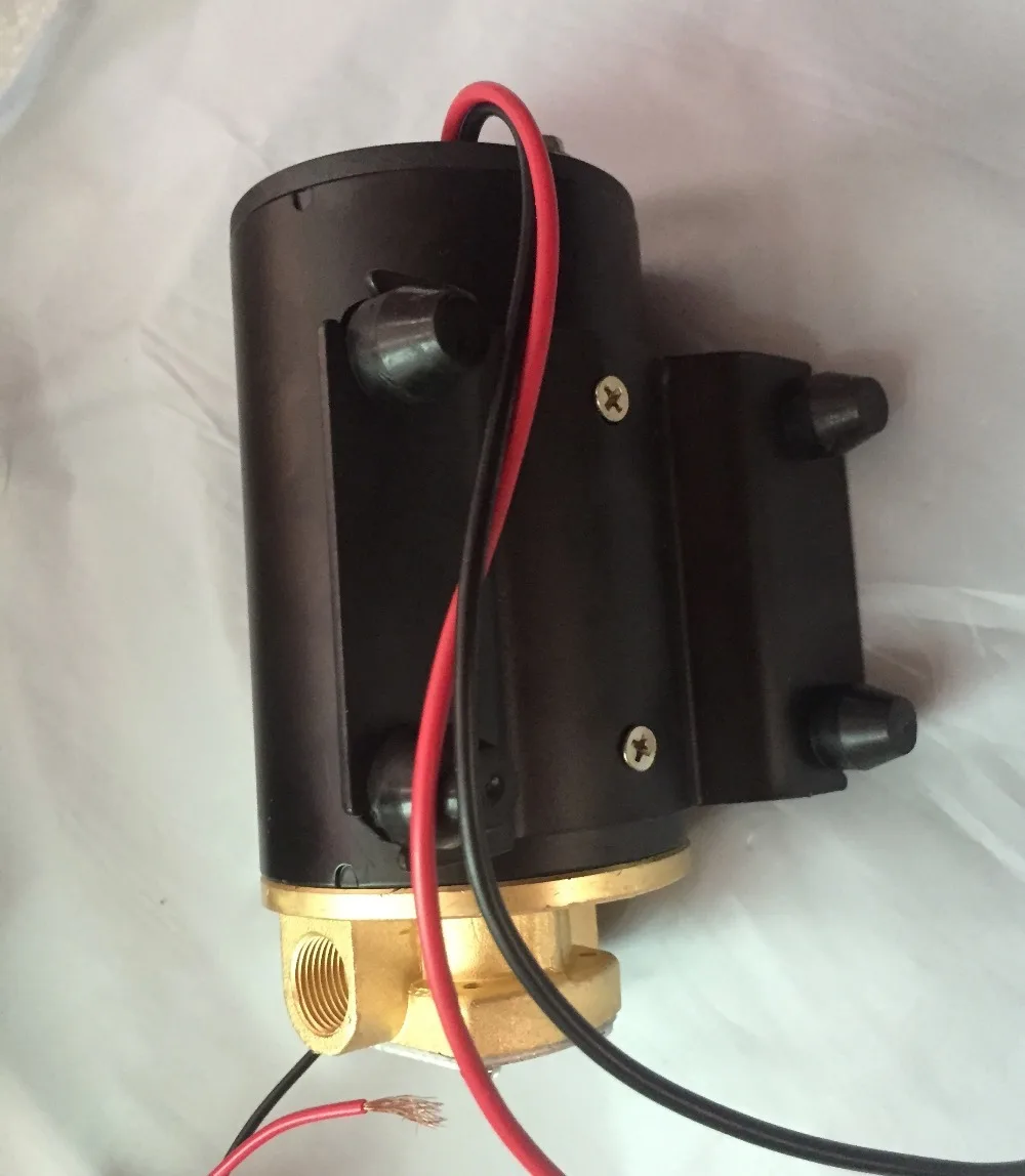 Низкая цена 12 V/24 V DC 12V электрический масляный Шестерни насос 12L/мин для дизельного топлива