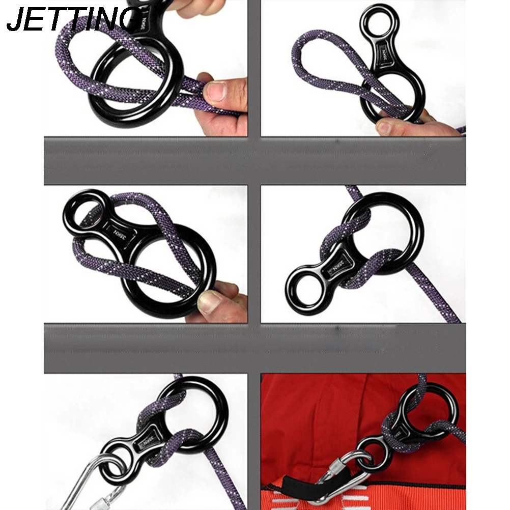 Лидер продаж спасательный спусковой механизм Belay 8 для скалолазания кемпинга