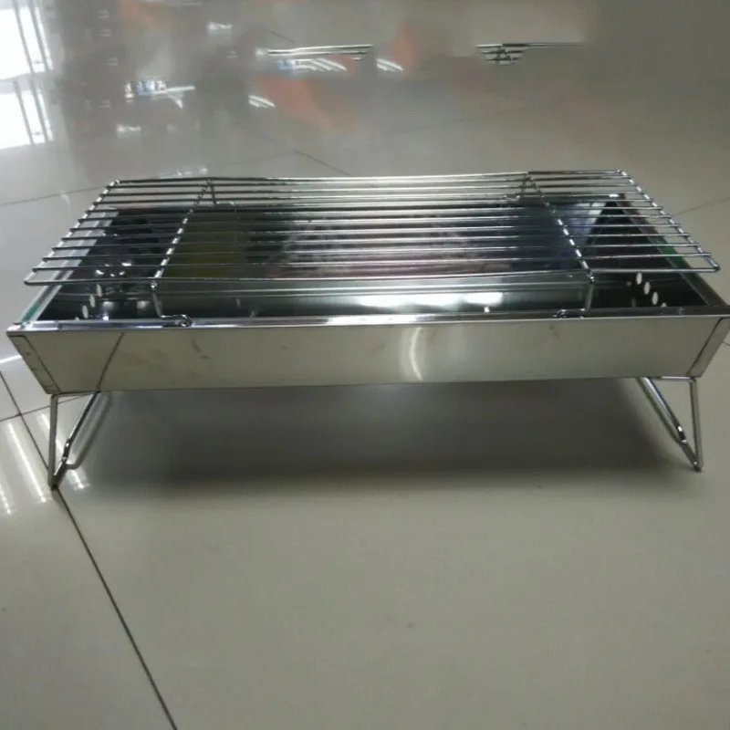 BBQ grill charcoal Outdoor stainless steel barbecue oven super light oven portable oven wholesale 3-5 can be folded
BBQ grill charcoal Outdoor stainless steel barbecue oven super light oven portable oven wholesale 3-5 can be folded