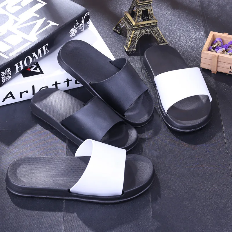 Летние сандалии домашние тапочки для взрослых пляжные женские и мужские отелей