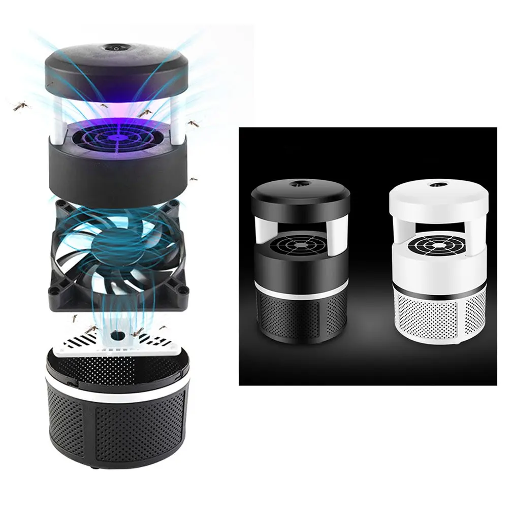 ICOCO светодиодный USB фотокаталитический москиты лампа для убивания насекомых