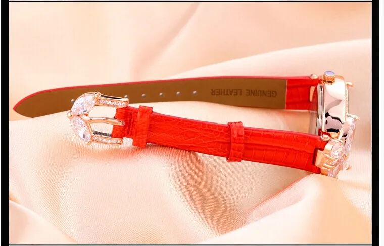 Часы женские кварцевые аналоговые с бабочкой из натуральной кожи|reloj reloj|reloj