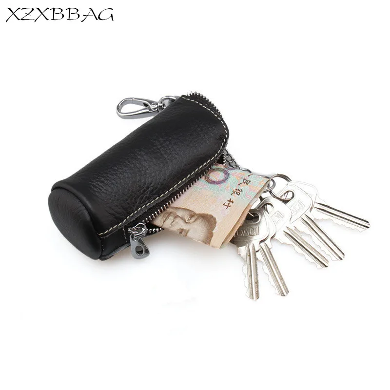 XZXBBAG 100% натуральная кожа брелок чехол для ключей мужчин двери автомобиля сумка