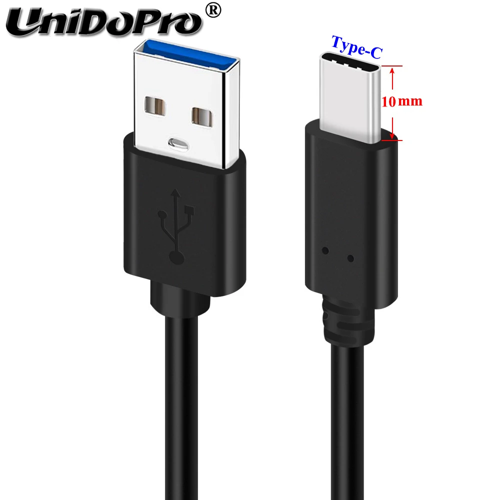 Black 10 мм Расширенный Шнур QC 3,0 USB-C type C быстрое зарядное устройство кабель синхронизации данных для HOMTOM HT70 H5 HT10 смартфонов - Тип штекера: Black