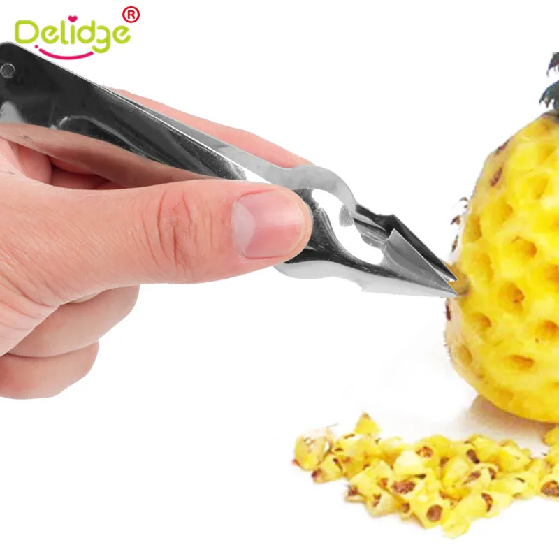 Delidge 1 шт. практичный резак из нержавеющей стали нож для снятия ананаса Ананас