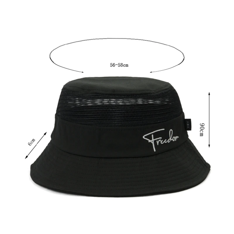 Женская сетчатая дышащая хлопковая шляпа от солнца контрастного цвета с