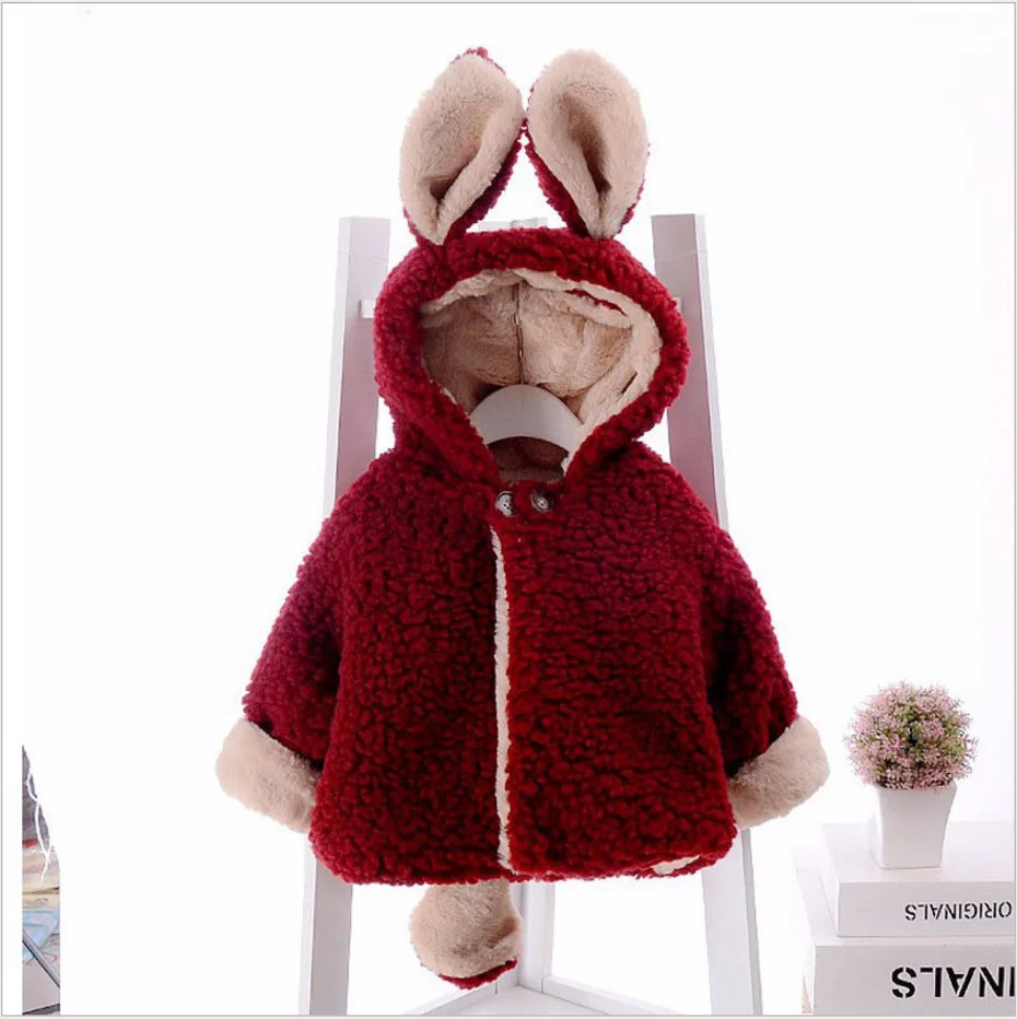 OKLADY Newborn Baby Winter Clothes Coat 6M Toddler Girl Tops Fall Kid Parka Boy Infant Warm Cotton Hoodies 2T 3T | Детская одежда и