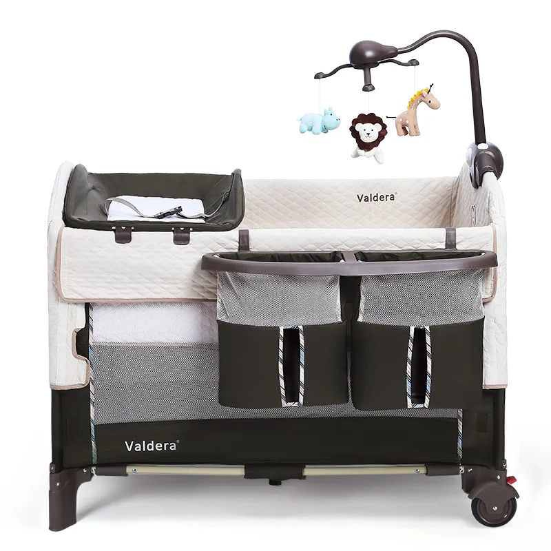 Складная Многофункциональная детская кровать валдера переменная Bb для новорожденных|baby bed|travel bedbaby folding bed |