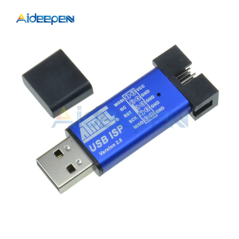 Программатор USBASP USBISP ISP с Загрузчиком интерфейса USB 1 0/2 0 для Arduino 51 ATMEL AVR