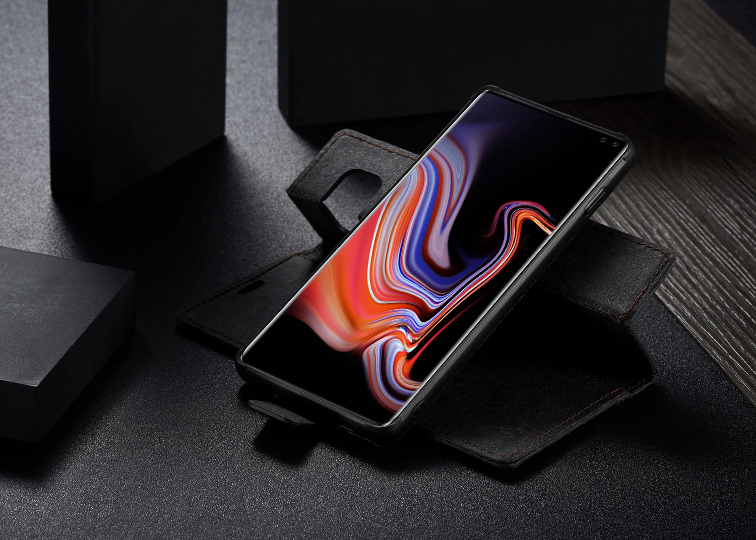 Для samsung Note 10 Plus 9 8 Водонепроницаемый чехол крафт-бумага кожаный съемный кошелек чехол для телефона сумка для Galaxy S10 E S9 S8 Plus