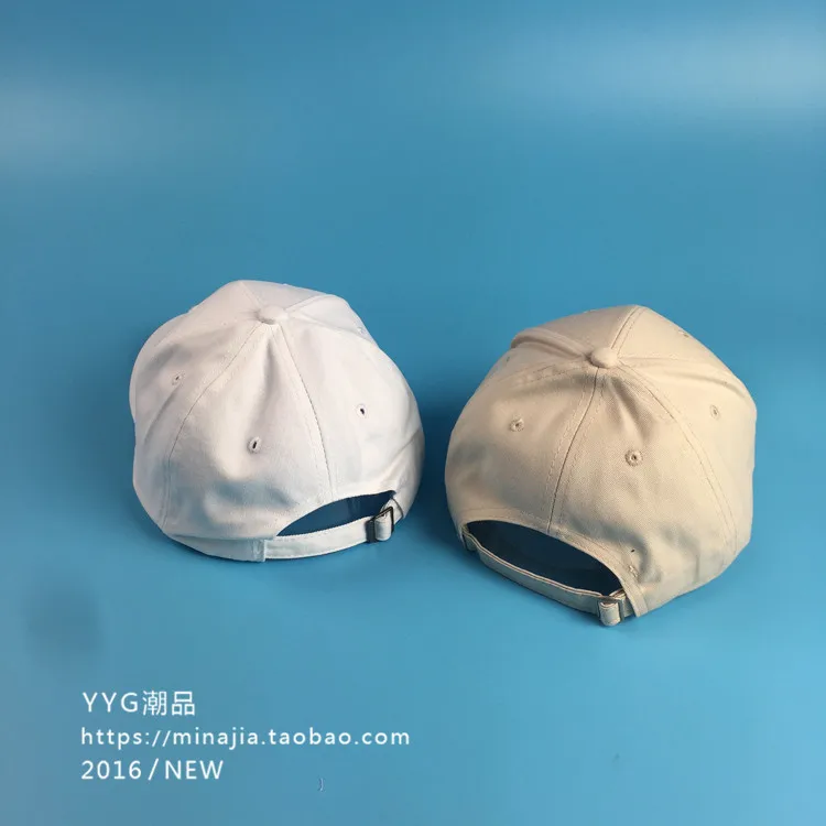 Чистый цвет взрослых унисекс Повседневное Твердые Регулируемый Бейсбол Кепки S