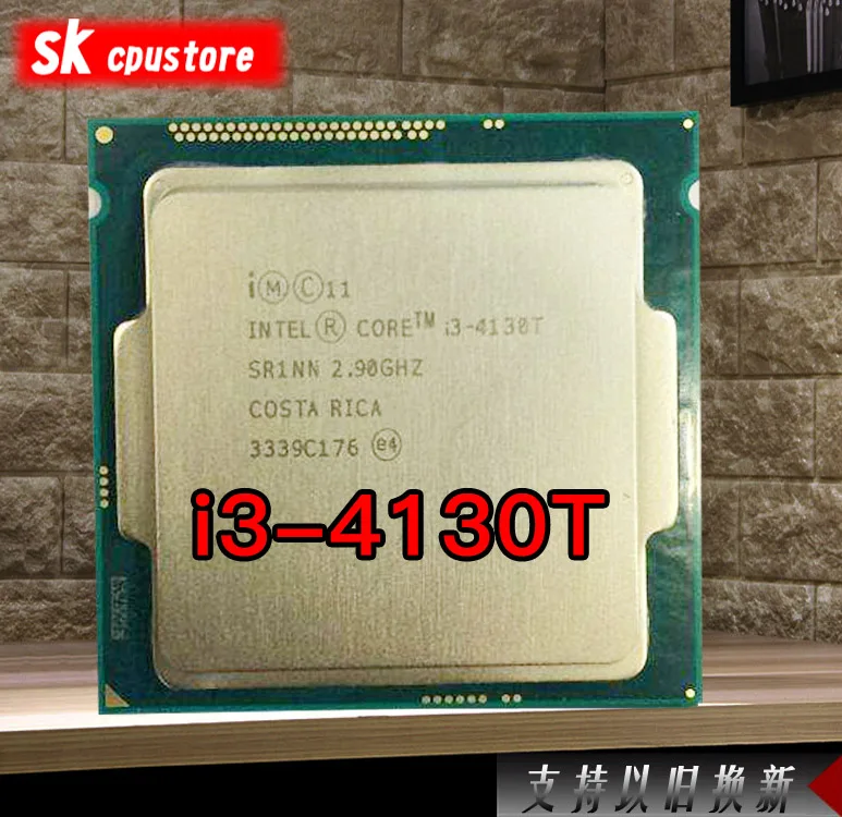 Intel Core I3 4130 т i3-4130T Dual-Core 2 9 ГГц LGA 1150 TDP 35 Вт 3 МБ Кэш процессор в наличии | Компьютеры и