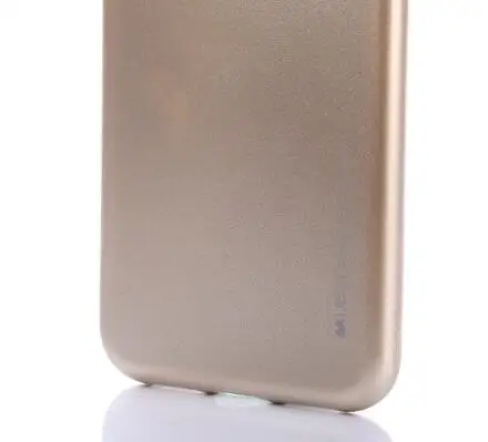 gold Mercury Goospery i-Jelly ТПУ чехол На Бампер Тонкий металлик чехол для iPhone 5 5S SE 6 6s 7 8 Plus X XS XR MAX 11 11PRO 11 PRO MAX - Цвет: gold