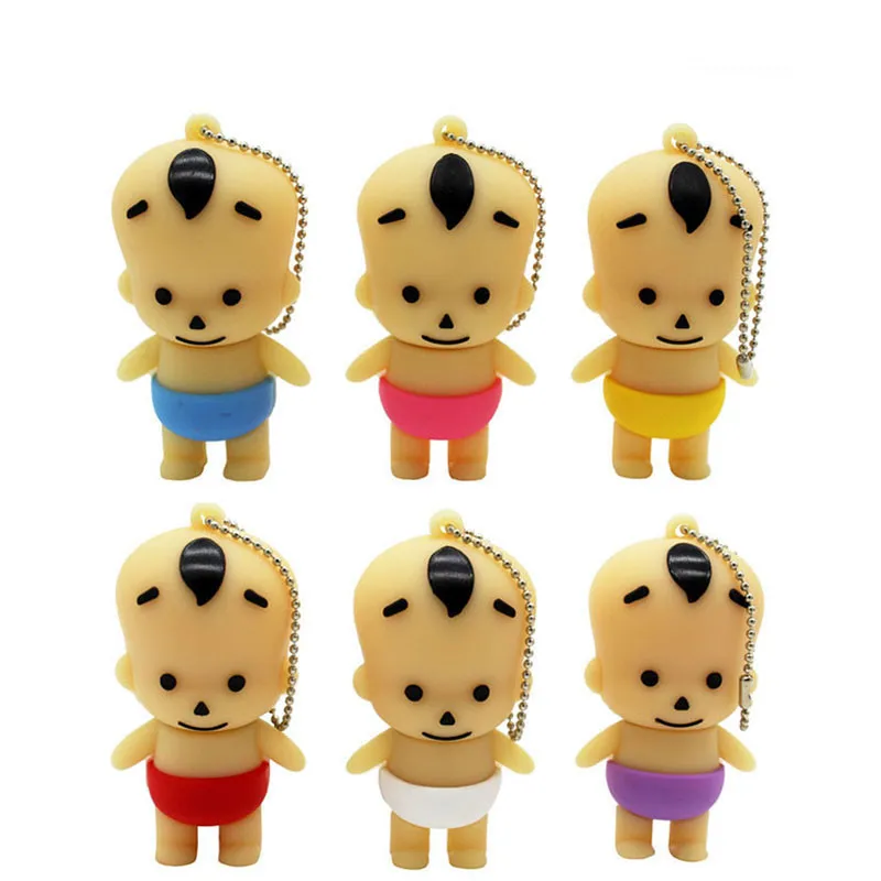 Милый мини USB флеш накопитель для малышей 4 ГБ 8 16 32 64 2 0|USB флэш-накопители| |