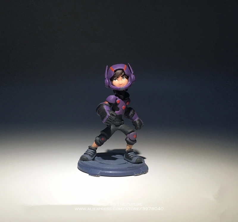 

Disney Big Hero 6 Baymax Hiro Hamada 8.5cm mini PVC Action Figure Posture Mini Anime Collection Figurine Toy model for children
