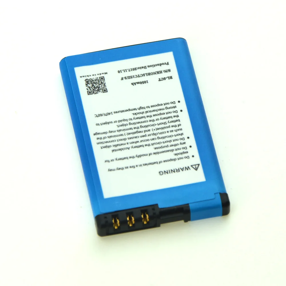2 шт./лот Новый аккумулятор для мобильного телефона Nokia 3720c 3720 classic 5220 6303 6303ci 6303i 6730 1