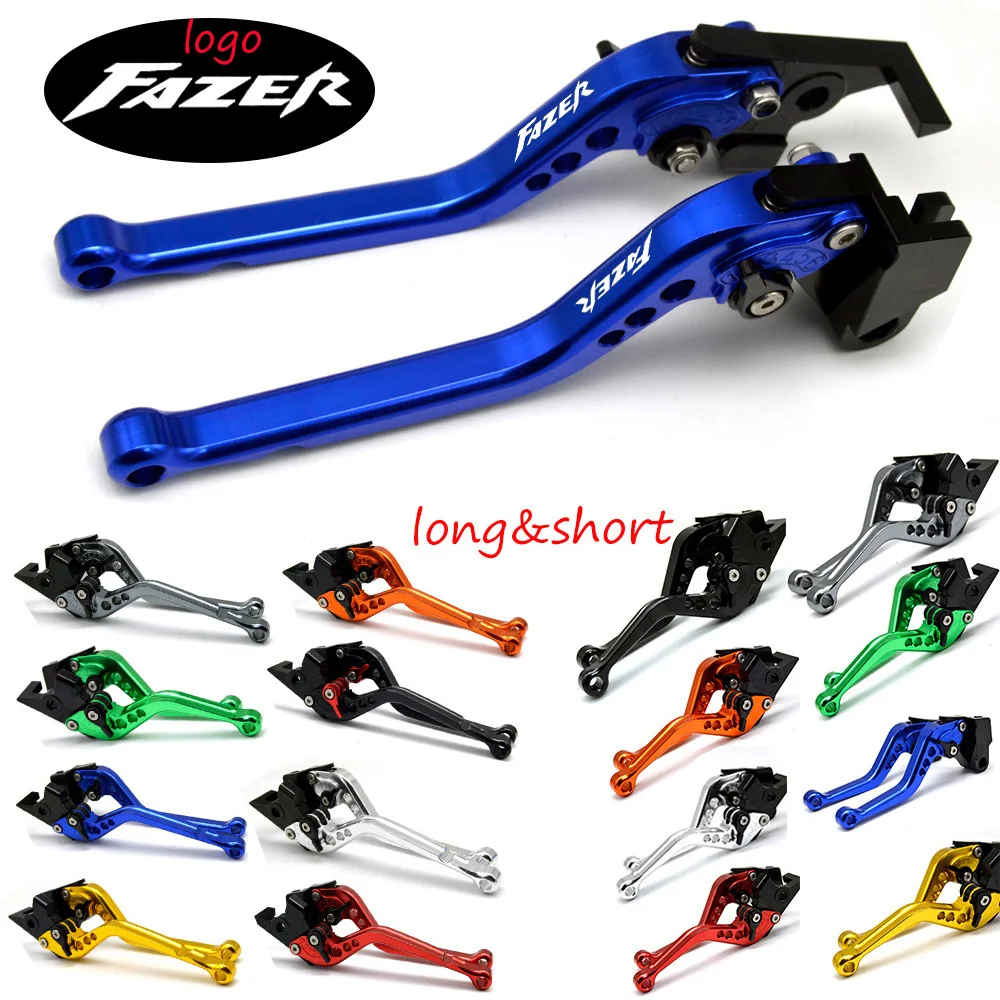 

Короткие и длинные для Yamaha FZ1 FAZER 2001 2002 2003 2004 2005 Мотоциклетные аксессуары CNC рычаги тормозной муфты