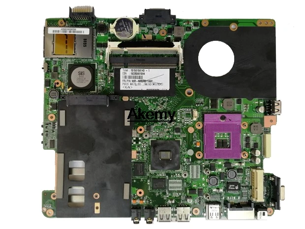 Материнская плата F80L для ноутбука Asus X82L F80L материнская плата 960GM